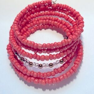 Spiral Beaded Bracelet